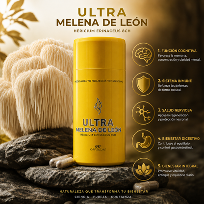 Cápsulas Ultraconcentradas de Melena de León