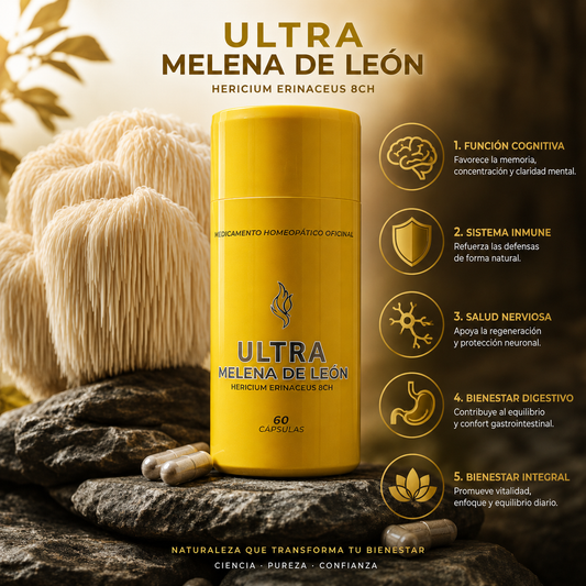 Cápsulas Ultraconcentradas de Melena de León